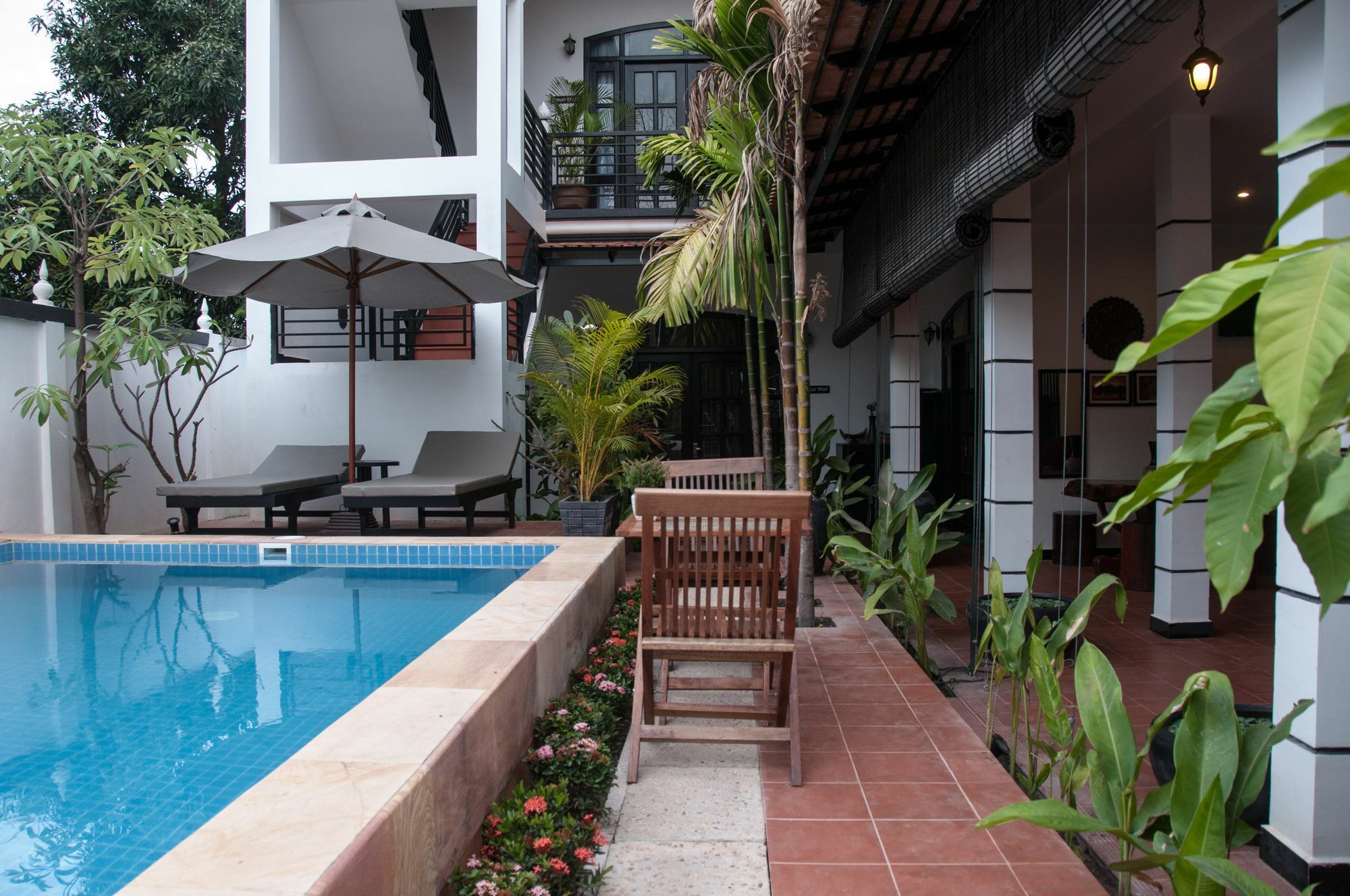 Private Boutique Home With Pool, The Fin Inn 暹粒 外观 照片